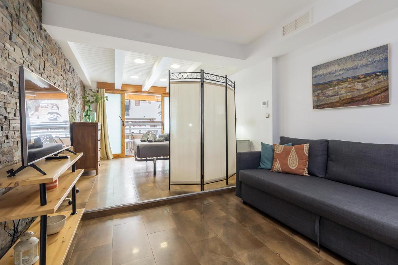 Ferienwohnung Loft Con Terraza Centro Valencia Exterior foto